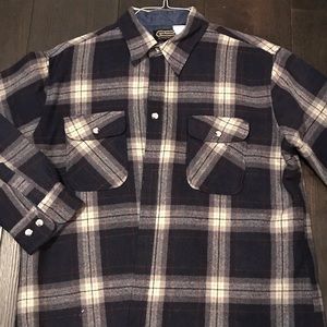 VINTAGE THICK LINED FLANNEL.